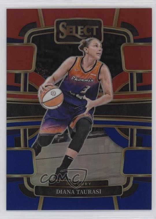 2024 Panini Select WNBA Concourse Red & Blue Prizm /399 Diana Taurasi #46 1ge5