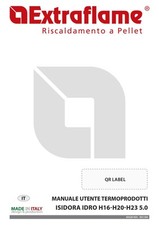 Manuale d'uso utente caldaia pellet Nordica Extraflame ISIDORA IDRO 5.0