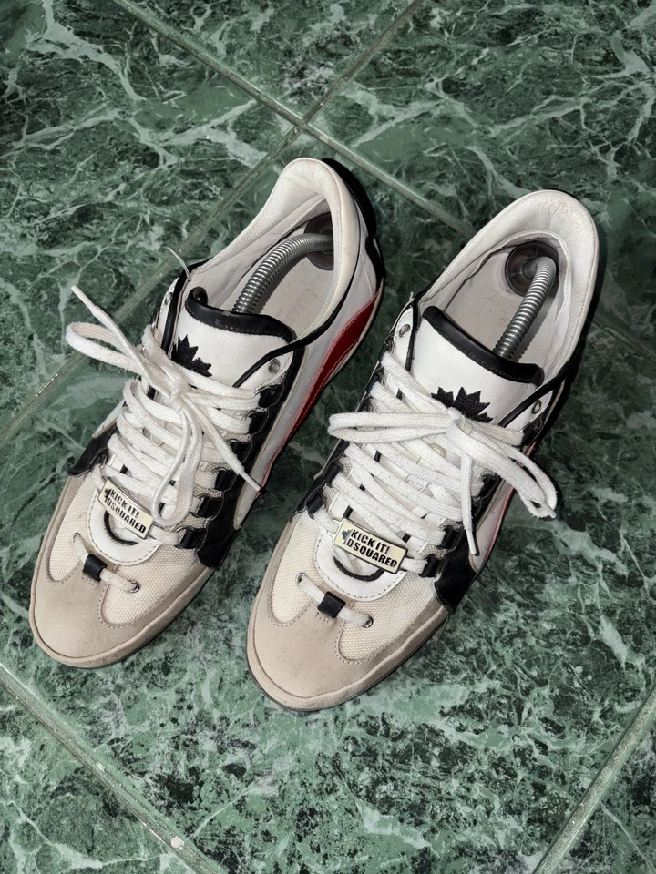 Sneakers uomo vintage Dsquared2 1964 - Made in Italy - Immagine 2 di 4