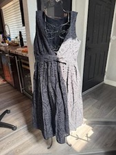 Dress by Scoop, Black Eyelit Bow Tie Front , Size XXL