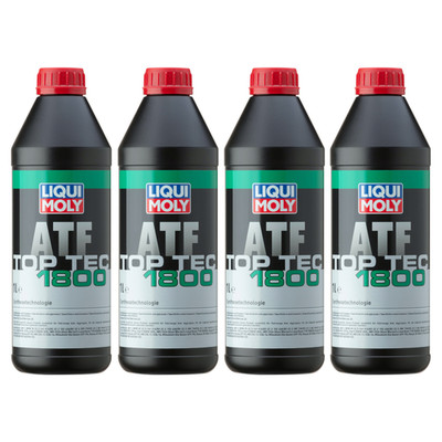 4x Getriebeöl LIQUI MOLY 3687 Top Tec ATF 1800 für VOLVO