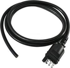 5ft 4pin Trailer Tow Light Wiring Harness Adapter Jacketed 18awg Extention Cord 5ft 4pin Trailer Tow Light Wiring Harness Adapter Jacketed 18awg Extention Cord