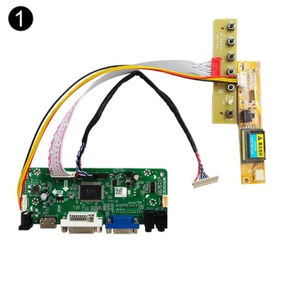H/D DVI VGA AUDIO Board Work for 15.4 Inch 1280x800 LVDS LCD Screen