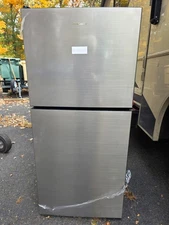 DOMETIC DMC4081 RV REFRIGERATOR 12-volt DC Compressor Stainless steel, Like New