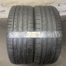 2x 235 55 R18 100V CONTINENTAL SportContact 5, Tread 4.5/4.5mm (G3286) Tested