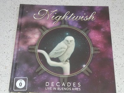 Nightwish Decades Live in Buenos Aires Earbook 1 Blu-ray & 2 CD`s wie neu