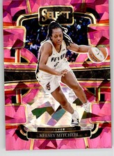 Kelsey Mitchell 2024 Panini Select WNBA Prizms Pink Ice 87 Indiana Fever