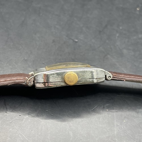1936 CYMA Tank Watch 334 – PGA Award to Golfer George Naismith, Brevet 15 Jewels - Picture 6 of 11