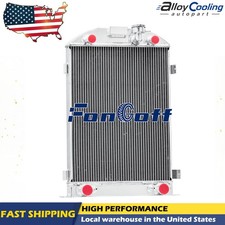 3row Aluminum Radiator For 1930-1931 Ford Model A Flathead Engine 1930 3row Aluminum Radiator For 1930-1931 Ford Model A Flathead Engine 1930