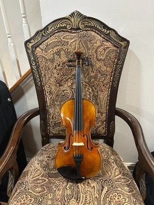 * HandMade Violin Outfit 4/4 Beautiful Back Howardcore Shaped case GG-307