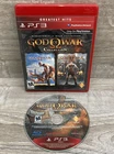 God of War Collection Sony PlayStation 3 Game IOB W/Manual Tested Works