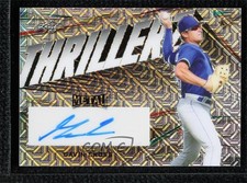 2022 Leaf Metal Pre-Production Proof Silver Mojo 1/1 Gavin Cross Auto 0c3e