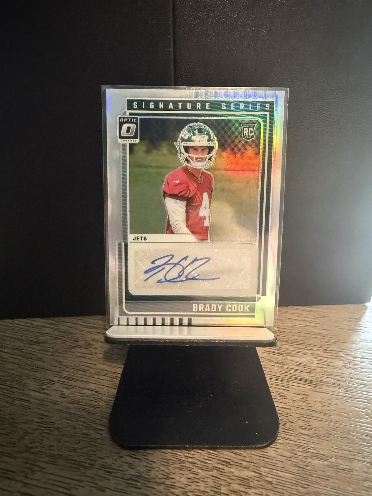 2025 Panini Donruss Optic - Signature Series Holo Brady Cook #SSH-BC (AU, RC)