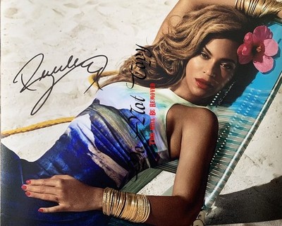 Beyoncé Autographed/Signed Photo REPRINTS 12''x15'' #000