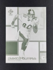 Plaxico Burress 2001 Pacific Private Stock Cyan Printing Plate 1/1 STEELERS