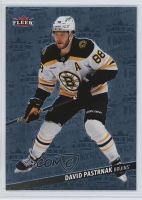 2025 Upper Deck Fleer Ultra Medallions Platinum 74/100 David Pastrnak #M-19 0l2k