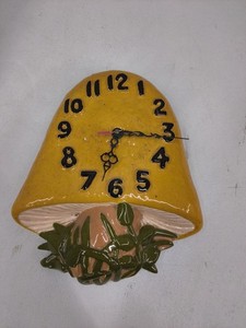 Vintage Mushroom Clock | eBay