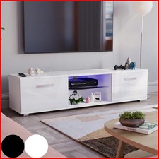 TV Unit Stand Cabinet Sideboard with Shelves Large for 45 55 65 75 85 90 Inch