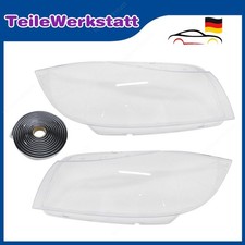2x Scheinwerferglas Streuscheibe Links+Rechts für BMW 3er E90 E91 2005-12 Xenon 