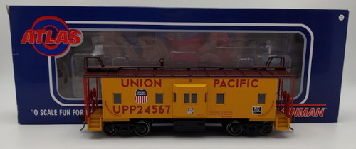Atlas 2001792-1 O Scale UP "Steam Train" Bay Window Caboose #24567 (2Rail) EX | Condition: Used