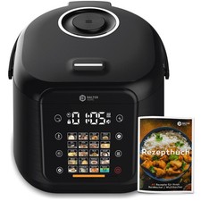 Balter MK-02 Reiskocher Multikocher mit 20 Programme, 4L Rice Cooker, Dampfgarer