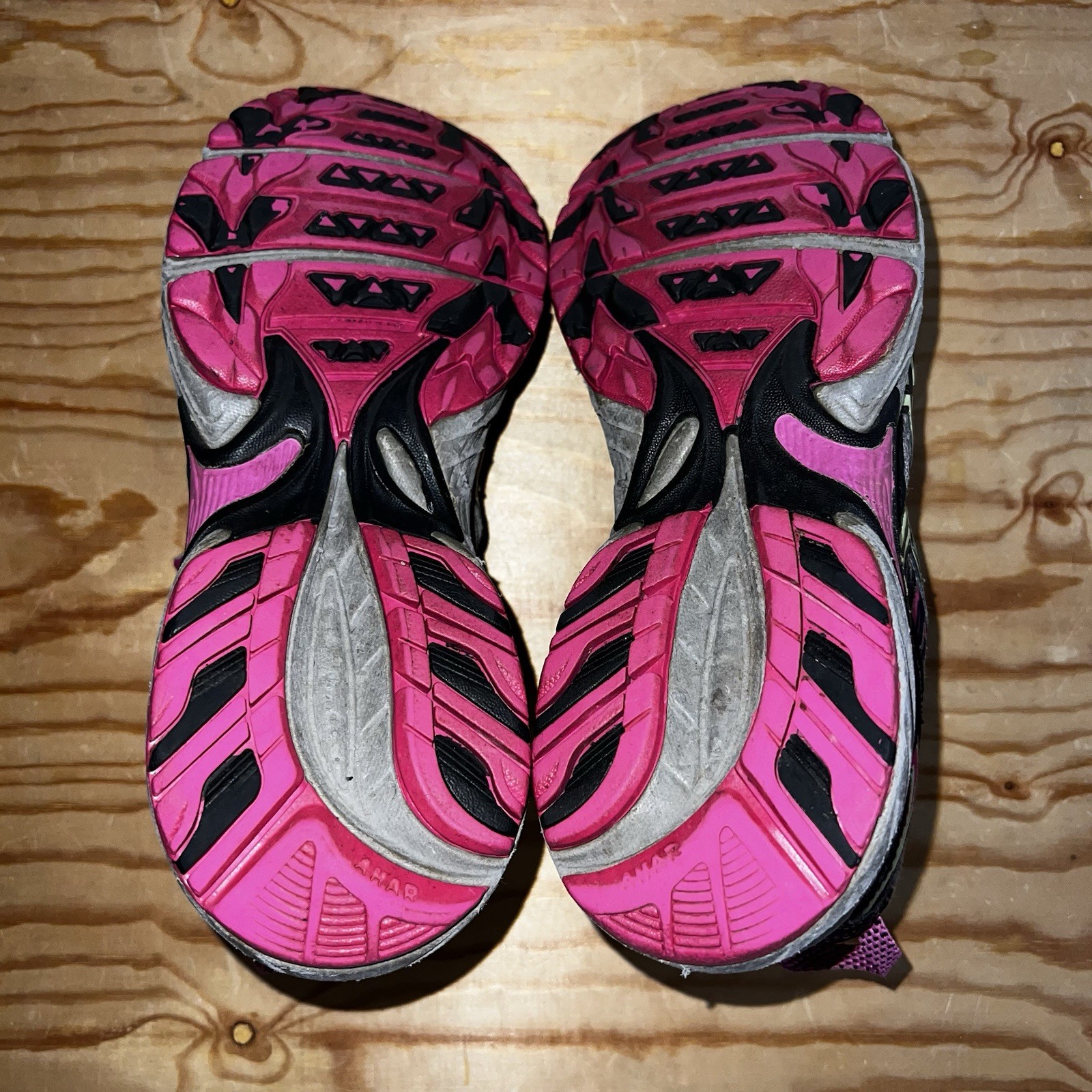 WOMEN’S ASICS GEL VENTURE 5 GRAY PINK LIME SHOES SNEAKERS SIZE 7 thumbnail 6