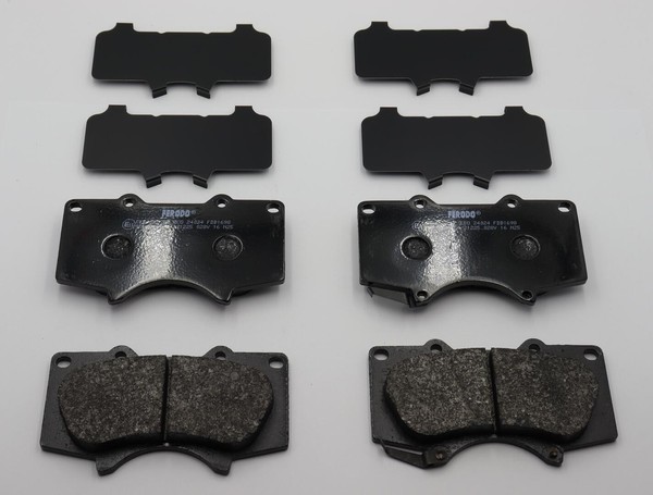 Bremsbelagsatz Scheibenbremse Premier ECO Friction Ferodo FDB1698 FüR Land Hilux-image