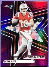 2025 Panini Rookies & Stars Drake Maye Purple /999 #32 New England Patriots