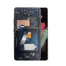 OLED For Samsung Galaxy S21 Ultra 5G G998U1 LCD Display Touch Screen Frame