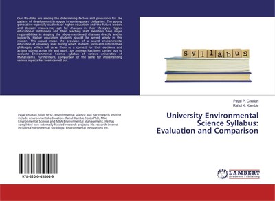 University Environmental Science Syllabus:Evaluation and Comparison | Buch