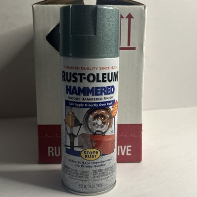 #ad #ad NEW: Rustoleum NOS Hammered Verde Green 7219 spray paint *VERY HARD TO FIND $145.00