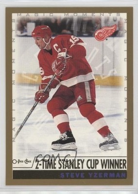 1999-00 O-Pee-Chee Steve Yzerman (2-Time Stanley Cup Winner) #286 HOF av1