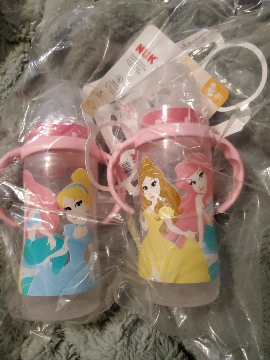 NUK Baby Bottle  10 oz 2 pack Disney Princess Sippy Cup&nbsp;