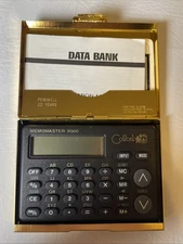 VTG Colibri Calculator / Business Card Holder Case - UNTESTED Needs New Battery