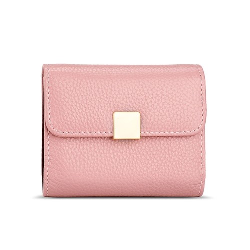 Luxury Leather Women Short Wallet RFID Coin Purse Fashion Holder - Picture 11 of 14