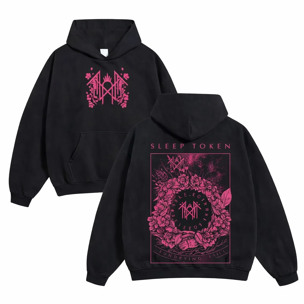 Retro Sleep Token New Season All Design 2 Sided Hoodie