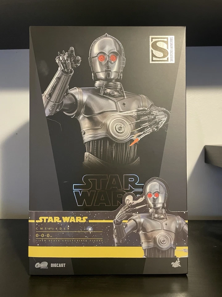 Droide Hot Toys Star Wars 0-0-0 Triple-Cero Y BT-1 1:6 CMS016D58 LE 2000 CMS017 Foto 3 de 4