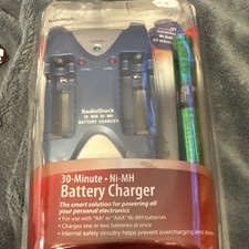 30 Minute NI-MH Battery Charger Radio Shack 0.43 per gallon