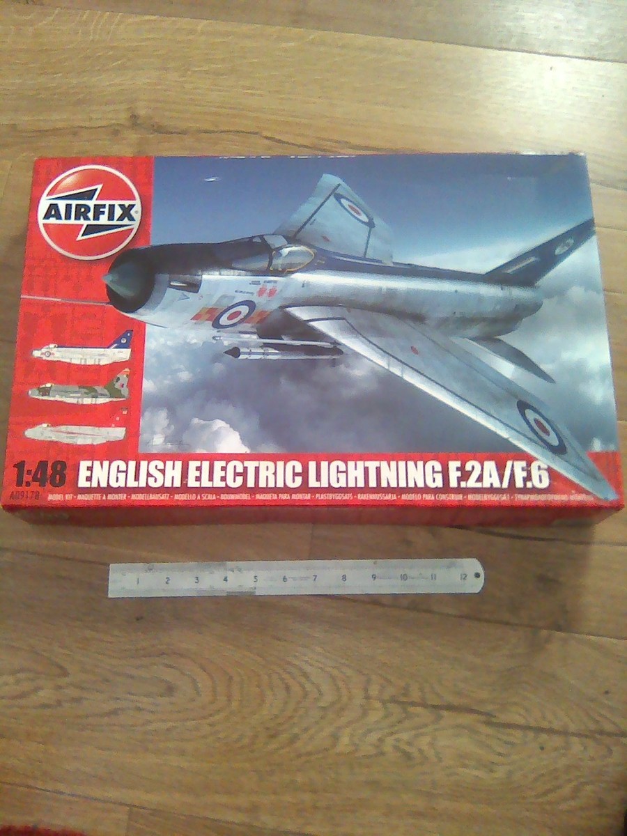 Airfix English EE Lightning F2a/f6 1 48 Model Kit for sale online