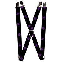 `Suspenders - 1.0`` - Star Black/Purple` (Us Import) ACC NEU