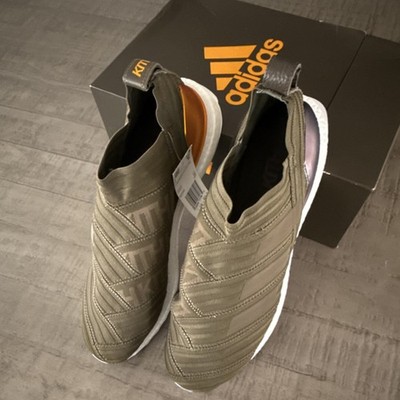 adidas KITH Nemeziz Tango 17+ UltraBoost LA Rays Olive Orange Men's Sneaker