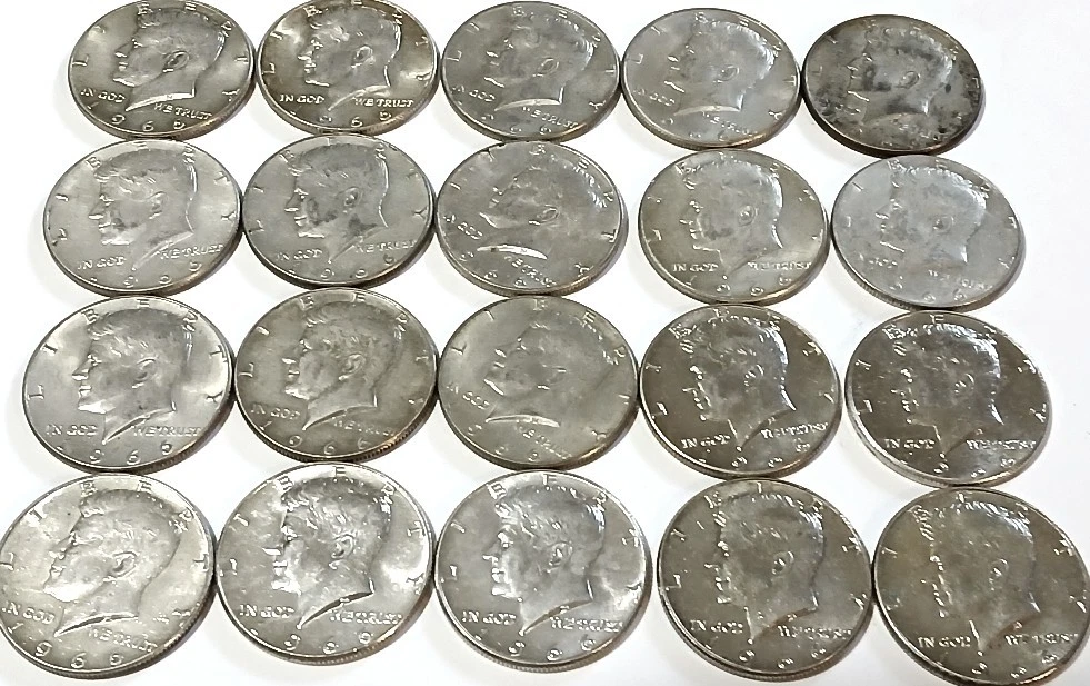 Circulated 1966 Kennedy US Half Dollars (1964-Now) for sale | eBay