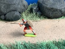 Elastolin Germany Roman Legionnaire Retreating Plastic Figure Scale 1:45 40 mm 