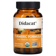 Organic Turmeric And Black Pepper Capsules - Supports Joint And Muscle Health