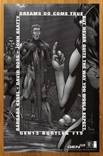 1998 Image/Wildstorm Comics Gen 13 Bootleg Print Ad/Poster Dave Ross Pop Art 90s