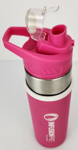 Infusion Pro Ausgießer Infuser Wasserflasche Pink Neoprenhülle 24 oz BPA frei - Bild 9 von 17