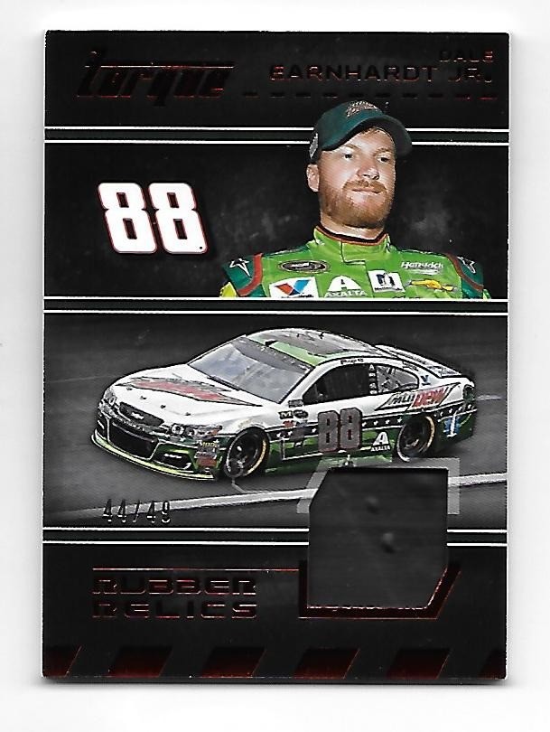 Dale Earnhardt Jr NASCAR 2016 Panini Torque Rubber Relics Tire
