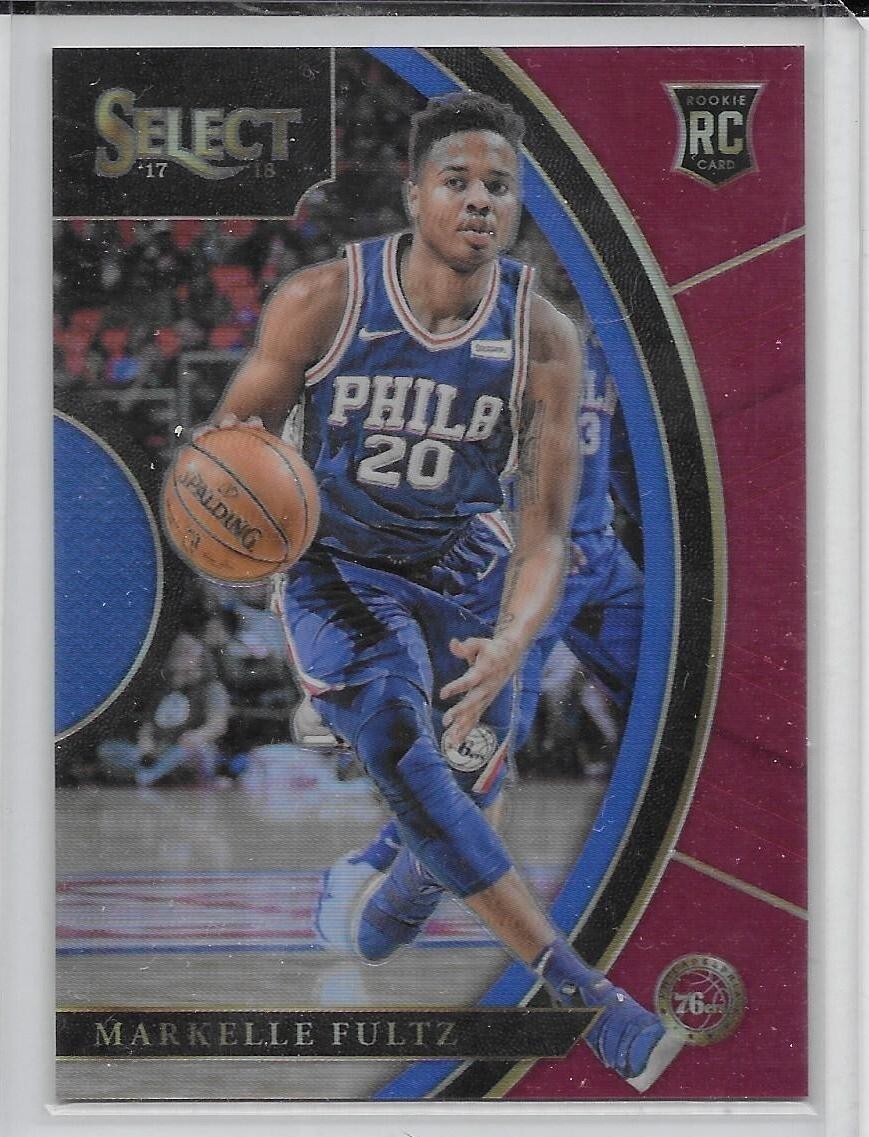 2017-18 Select Concourse Red Prizm Rookie- Markelle Fultz /199 Philadelphia 76er