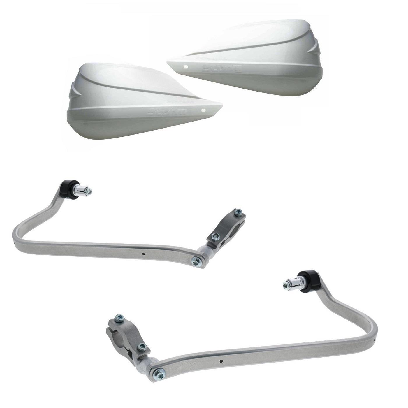 BarkBusters Storm White Handguard Two Point Mount Honda CB750 Hornet 2023-2025