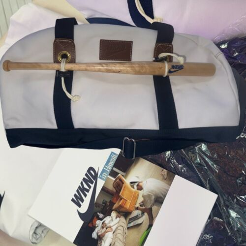 Rare Nike SB X WKND F&f Duffle Bag Promo , 2 F&f Shirts Book And Bat Dust Bags